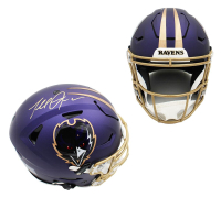 Terrell Suggs Signed Ravens Full-Size Authentic On-Field Alternate Speedflex Helmet (Beckett) at PristineAuction.com