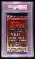 2001 Topps Baseball Traded & Rookies Foil Pack (PSA 8) at PristineAuction.com