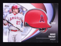 Mike Trout 2022 Topps Commemorative Batting Helmet Relics #BHMT at PristineAuction.com