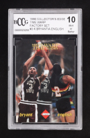 Kobe Bryant / Alex English 1996 Collector's Edge Time Warp Factory Set #3 RC (BCCG 10) at PristineAuction.com