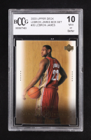 LeBron James 2003 Upper Deck LeBron James Box Set Ready or Not #30 RC (BCCG 10) at PristineAuction.com