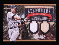 Derek Jeter 2014 Classics Legendary Lumberjacks Jersey and Bat Combo #5 #71/99 at PristineAuction.com