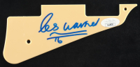 Les Warner Signed Electric Guitar Pickguard (JSA) at PristineAuction.com