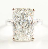 New 10.09 Carats Lab Grown Diamond Ring F, VVS2 | Estimated Retail Value: $14,800 (UGL & IGI) at PristineAuction.com