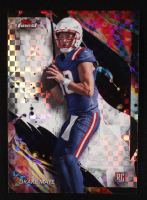 Drake Maye 2024 Finest Checkerboard Refractors #162 RC at PristineAuction.com