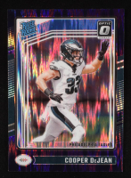 Cooper DeJean 2024 Donruss Optic Purple Shock #221 RR RC at PristineAuction.com