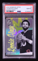 Caleb Williams 2024 Donruss Optic Rookie Kings #1 RC (PSA 10) at PristineAuction.com