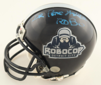 Peter Weller Signed Robo Cop Mini Helmet Inscribed "RoBo" (JSA) at PristineAuction.com