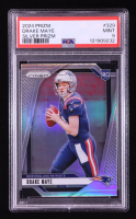 Drake Maye 2024 Panini Prizm Silver #329 RC (PSA 9) at PristineAuction.com