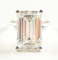 New 10.02 Carats Lab Grown Diamond Ring G, VVS2 | Estimated Retail Value: $15,000 (UGL & IGI) at PristineAuction.com