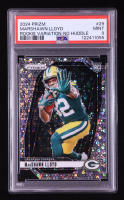 MarShawn Lloyd 2024 Panini Prizm Rookie Variations No Huddle #29 RC (PSA 9) at PristineAuction.com