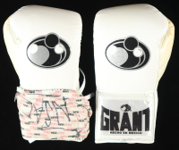 Devin Haney Fight-Worn Pair of Grant Boxing Gloves (PA LOA) at PristineAuction.com