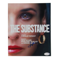 Demi Moore Signed "The Substance" 8x10 Poster (ACOA) at PristineAuction.com