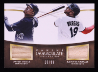 David Ortiz / Kennys Vargas 2015 Immaculate Collection Immaculate Dual Players Memorabilia #11 #10/99 at PristineAuction.com