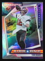 Tom Brady 2021 Rookies and Stars Airborne Silver #1 at PristineAuction.com