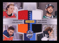 Patrick Kane / Tyler Seguin / Leon Draisaitl / Anze Kopitar 2020-21 SP Game Used '20 NHL All Star Skills Fabrics Quad #ASQKKSD at PristineAuction.com