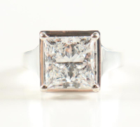 New 6.03 Carats Lab Grown Diamond Ring E, VS2 | Estimated Retail Value: $9,250 (UGL & IGI) at PristineAuction.com