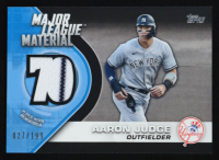 Aaron Judge 2021 Topps Major League Material Relics Black S2 #MLMAJ #027/199 at PristineAuction.com