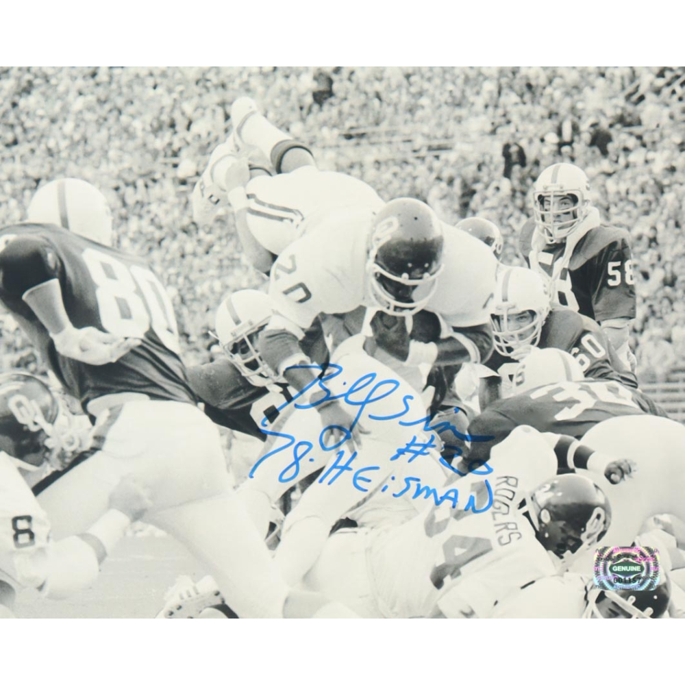 Billy Sims Signed Oklahoma Sooners 8x10 Photo Inscribed "78-Heisman" (Wilder Side of Sports) at PristineAuction.com