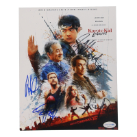 Karate Kid Legends | 8x10 Poster Cast-Signed by (4) with Ralph Macchio, Joshua Jackson (ACOA) at PristineAuction.com