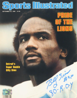 Billy Sims Signed Lions 8x10 Photo Inscribed "80-R.O.Y." (Wilder Side of Sports) at PristineAuction.com