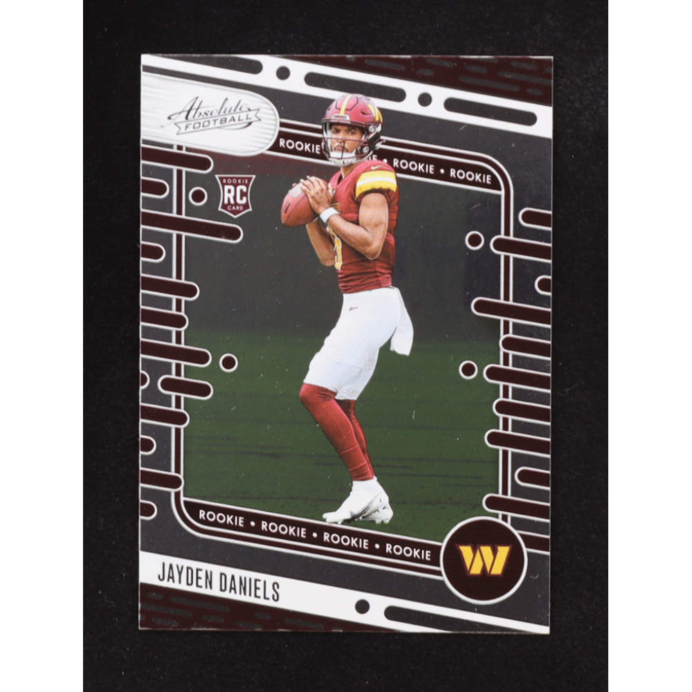 Jayden Daniels 2024 Absolute #102 RC at PristineAuction.com