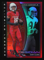 Marvin Harrison Jr. / Gary Clark 2024 Panini Obsidian Eclipsing Legends Red #12 #57/75 at PristineAuction.com