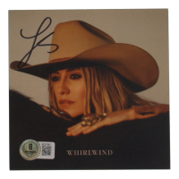Lainey Wilson Signed Custom Framed "Whirlwind" CD Album Cover Display (Beckett) at PristineAuction.com