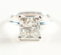 New 3.82 Carats Lab Grown Diamond Ring G, VS2 | Estimated Retail Value: $6,200 (UGL & IGI) at PristineAuction.com