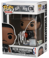 Victor Wembanyama Signed Spurs #174 Funko Pop! Vinyl Figure (Fanatics) at PristineAuction.com