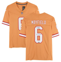 Baker Mayfield Signed Buccaneers Nike Authentic Jersey Inscribed "Fire The Cannons" (Fanatics) at PristineAuction.com