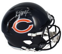D.J. Moore Signed Bears Full-Size Authentic On-Field Speed Helmet (Fanatics) at PristineAuction.com
