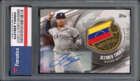 Gleyber Torres 2020 Topps Global Game Medallion Autographs #GGMGT #8/10 (Fanatics) at PristineAuction.com