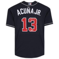 Ronald Acuna Jr. Signed Braves Nike Authentic Jersey (Fanatics) at PristineAuction.com
