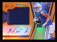 Michael Pittman Jr. 2020 Certified Mirror Patch Autograph Orange #222 #309/349 RC at PristineAuction.com