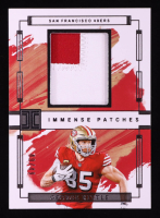 George Kittle 2024 Panini Impeccable Immense Patches #4 #49/49 at PristineAuction.com