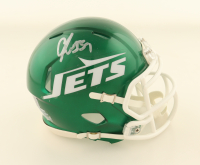 CJ Mosely Signed Jets Speed Mini Helmet (JSA) at PristineAuction.com