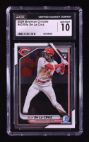 Elly De La Cruz 2024 Bowman Chrome #42 RC (CGC 10) at PristineAuction.com
