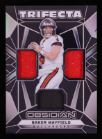 Baker Mayfield 2024 Panini Obsidian Trifecta Swatches #24 at PristineAuction.com