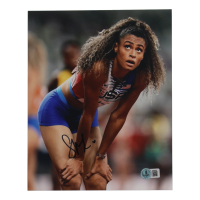Sydney McLaughlin Signed Team USA 8x10 Photo (Beckett) at PristineAuction.com