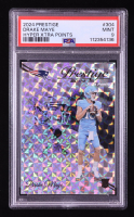 Drake Maye 2024 Prestige Xtra Points Hyper #304 RC (PSA 9) at PristineAuction.com