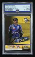 Jimmie Johnson Signed 2009 Press Pass #109 TT (PSA) at PristineAuction.com