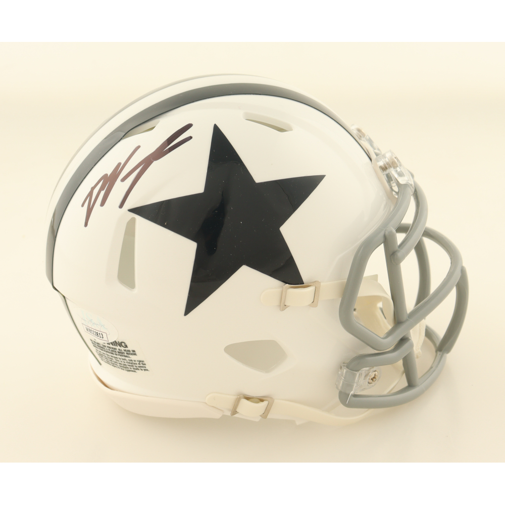 Deuce Vaughn Signed Cowboys Speed Mini Helmet (JSA) at PristineAuction.com