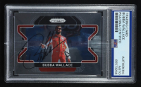 Bubba Wallace Signed 2022 Panini Prizm #100 (PSA) at PristineAuction.com