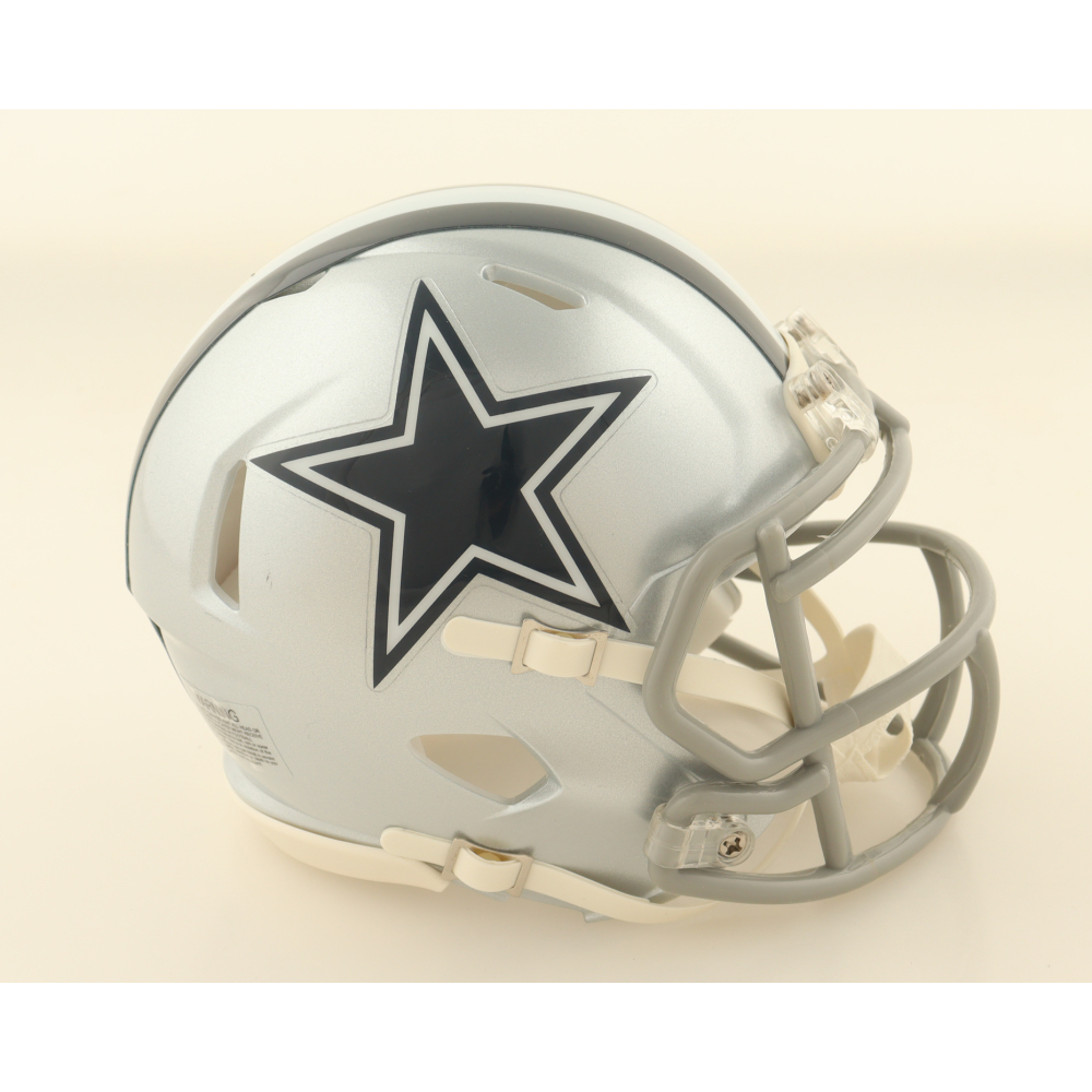 Cowboys Speed Mini Helmet at PristineAuction.com