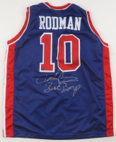Dennis Rodman Signed Jersey Inscribed "Bad Boys" (Authentic Ink) at PristineAuction.com