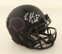 Joshua Dobbs Signed Vikings Eclipse Alternate Speed Mini Helmet (JSA) at PristineAuction.com