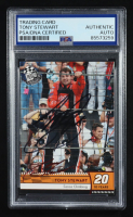 Tony Stewart Signed 2009 Press Pass Red #93 TY (PSA) at PristineAuction.com