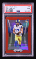 Puka Nacua 2024 Panini Prizm Deca Red #185 #088/199 (PSA 9) at PristineAuction.com