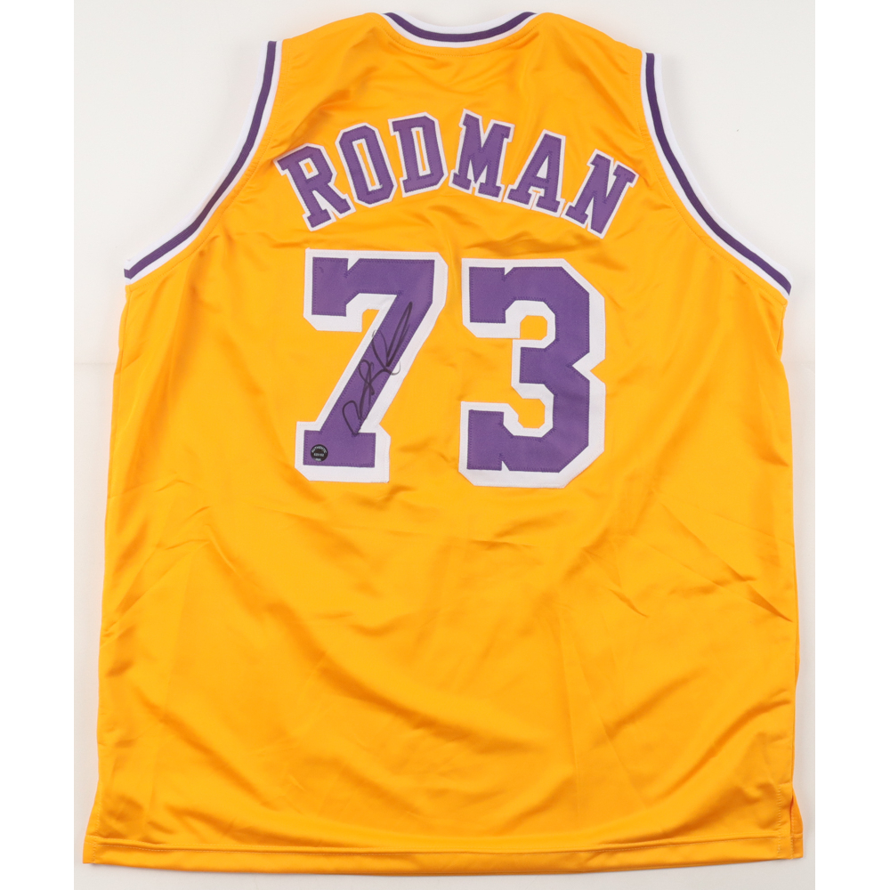 Dennis Rodman Signed Jersey (Authentic Ink) at PristineAuction.com